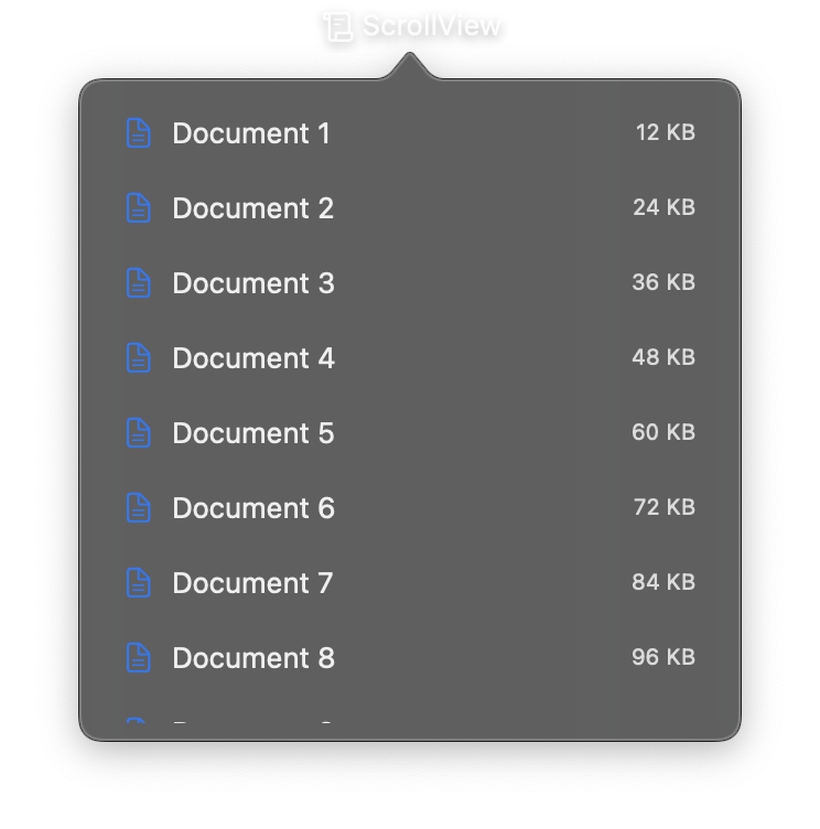 ScrollView