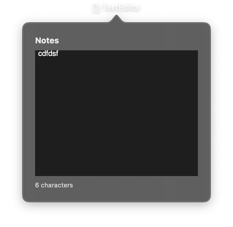 TextEditor control